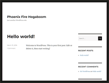 Tablet Screenshot of phoenix.hogaboom.org